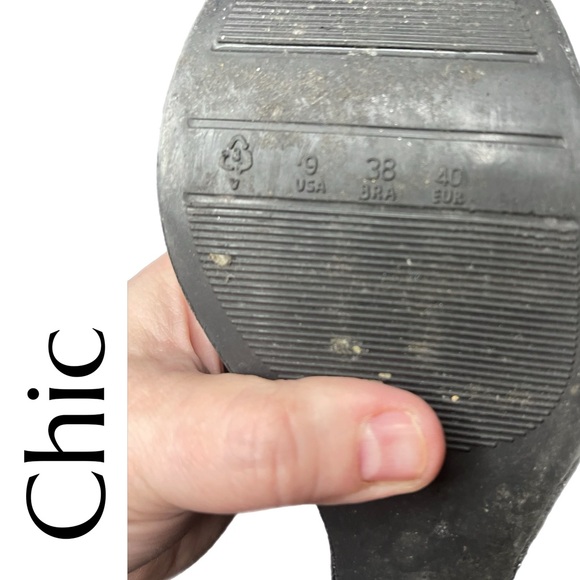 Chic Platform Wedge Black Lace Glamorous Sandal by Lady Couture in size 9 - Picture 13 of 17